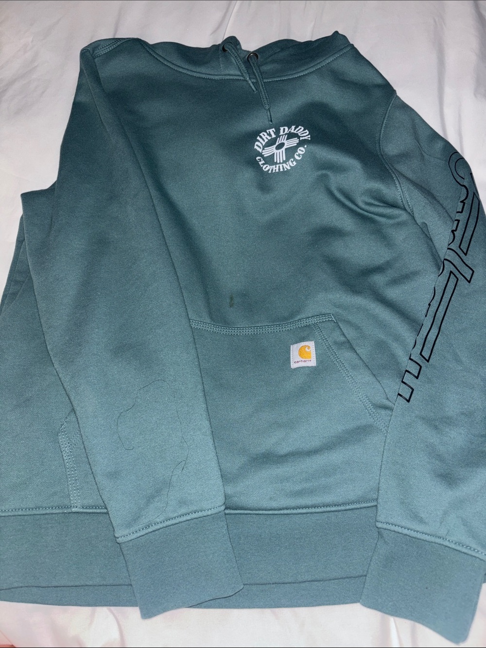 Carhartt Teal Crewneck Pullover Sweatshirt